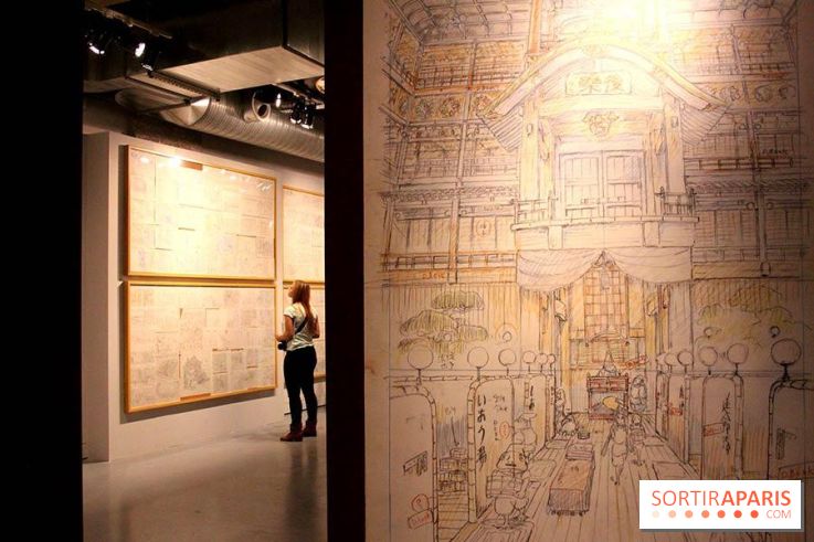 Expo des dessins du Studio Ghibli au Musée Artt Ludique
