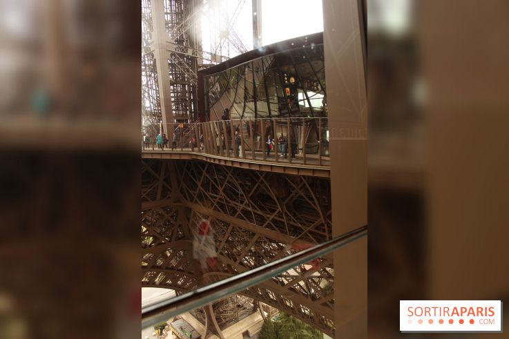Le premier étage de la Tour Eiffel rénové