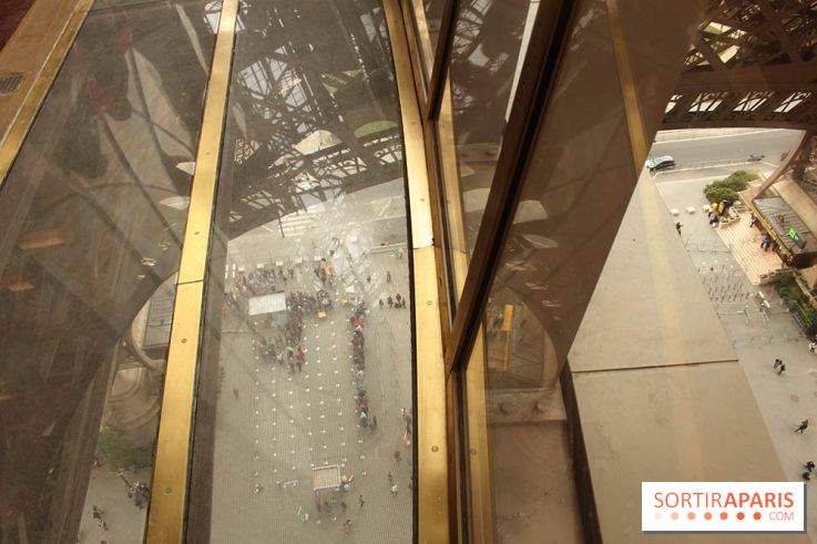 Le premier étage de la Tour Eiffel rénové