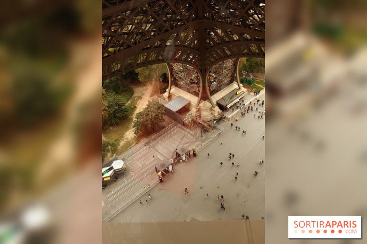 Le premier étage de la Tour Eiffel rénové
