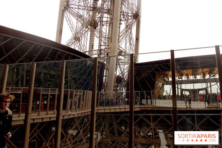 Le premier étage de la Tour Eiffel rénové