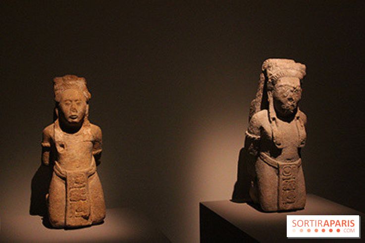 Mayas, un temps sans fin - sculptures d'esclaves