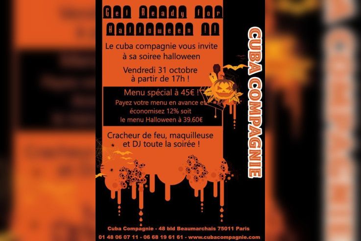 Soirée halloween