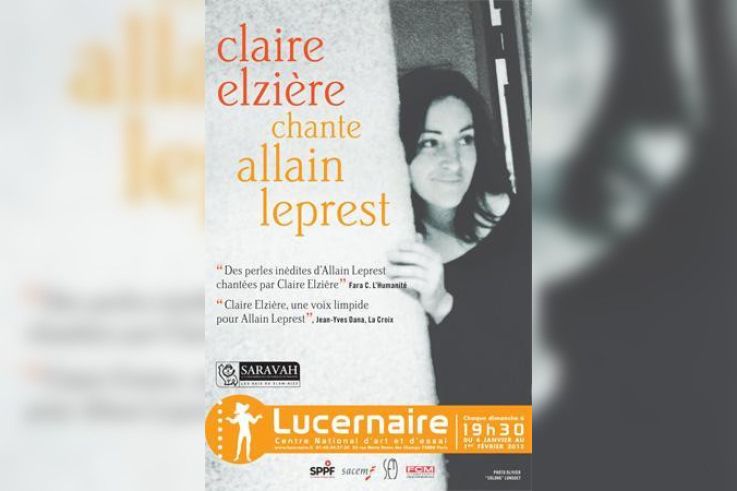Claire Elzière chante Allain Leprest