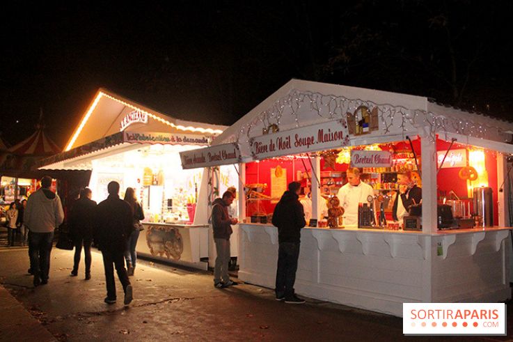 Lancement du marché de Noël des Champs-Elysées 2014