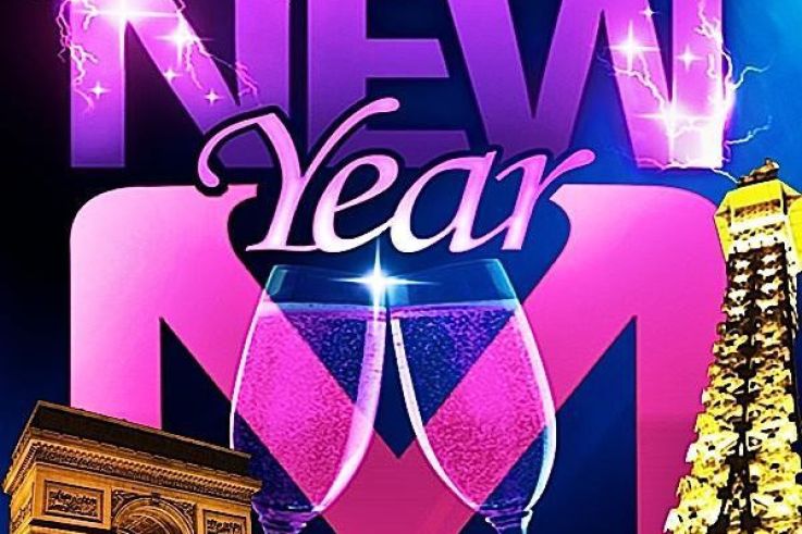 CHAMPS ELYSEES MADAM CLUB  PARIS NEW YEAR 2015