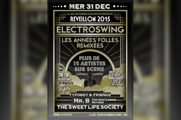 REVEILLON ELECTRO SWING