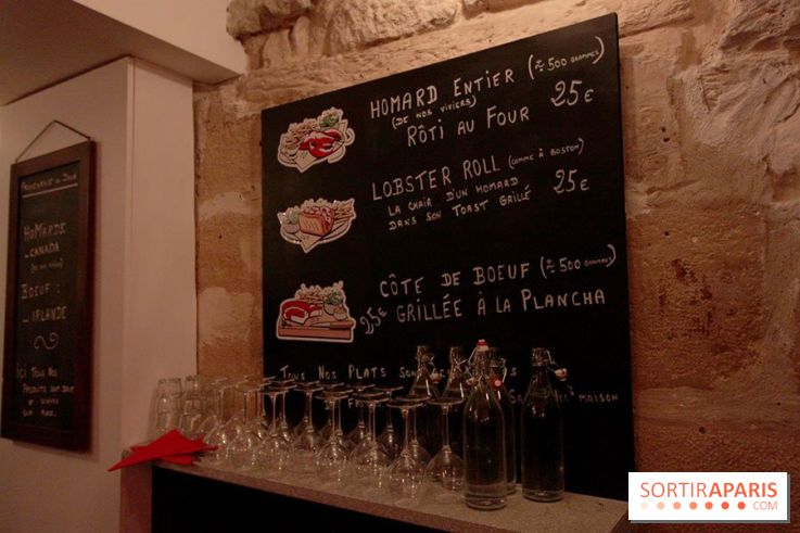 Les Pinces à Paris, le restaurant de Homard