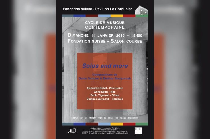 Cycle de musique contemporaine - Solos and More