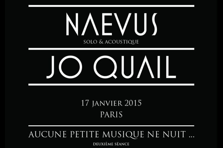 Naevus (solo & acoustique) et Jo Quail