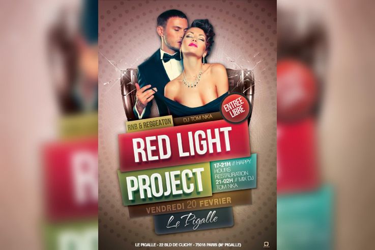 "Red Light Project " RnB vs Reggaeton Mix Tom Nka Le Pigalle