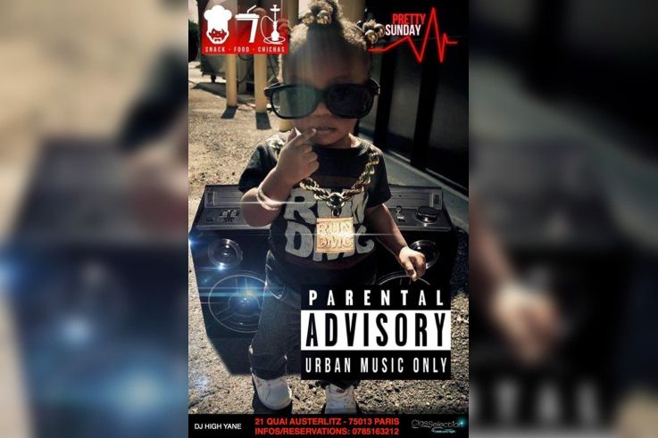 Soirée Spéciale Pretty Sunday - Parental Advisory - Urban Music Only