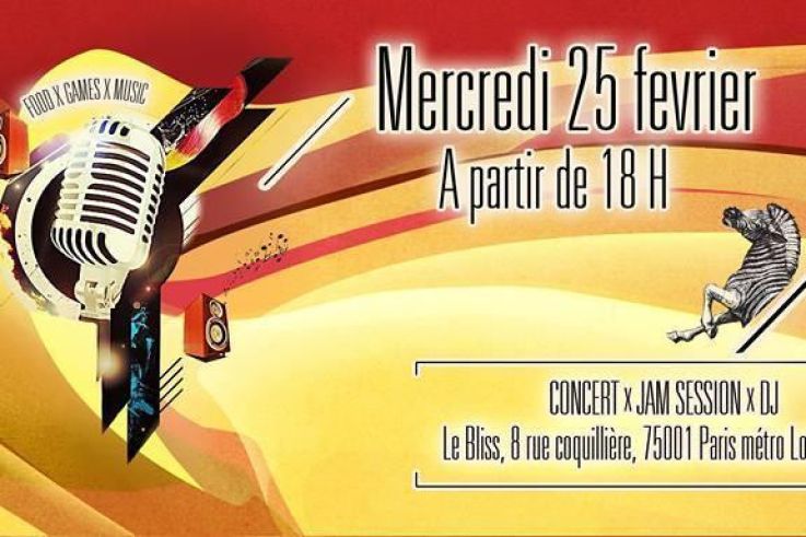 CONCERT LIVE + JAM SESSION au RYTHM N' BLISS / ENTREE GRATUITE