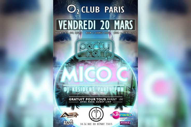 Party Fun @ l'O2 Club Paris