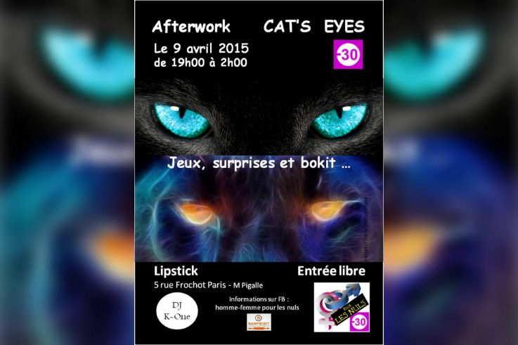 Afterwork + 30 ans Cat's eyes