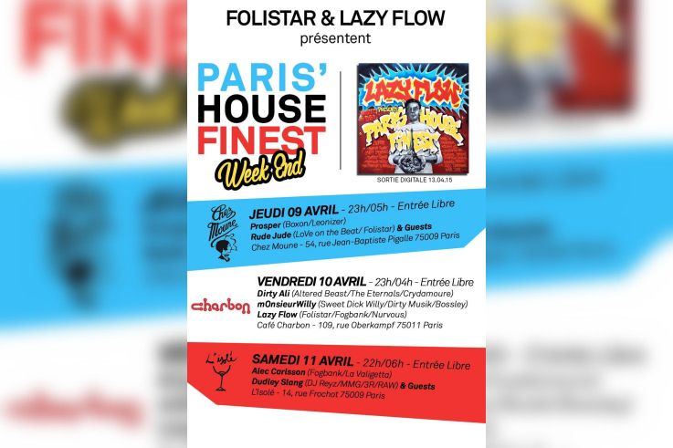 PARIS' HOUSE FINEST WEEK-END @ISOLE