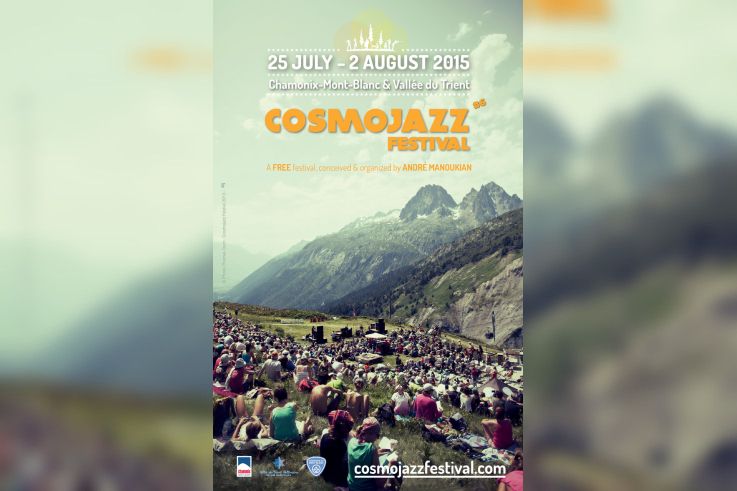 CosmoJazz Festival 2015: 6ème édition à Chamonix, sous l'impulsion d'André Manoukian