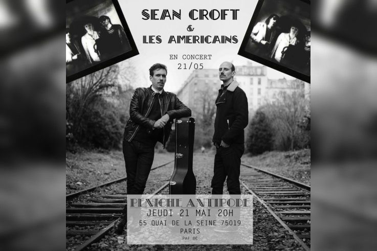 Concert Sean Croft & Les Américains