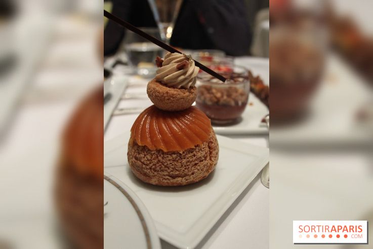 Religieuse au caramel de Christophe Michalak