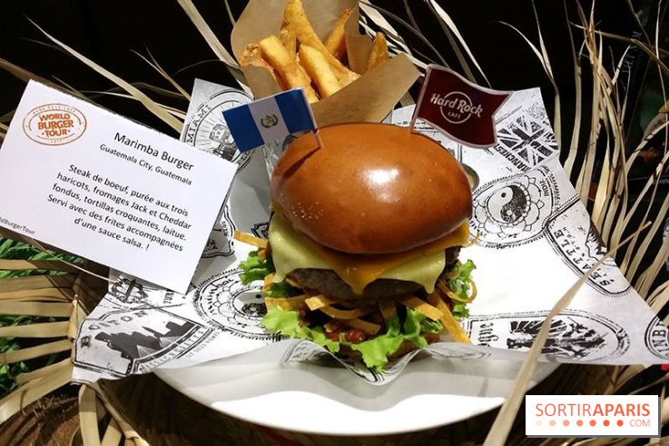Le Tour du Monde des Burgers au Hard Rock Café