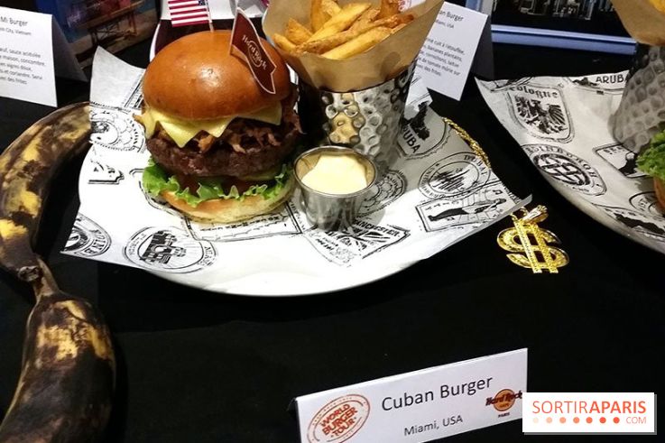 Le Tour du Monde des Burgers au Hard Rock Café