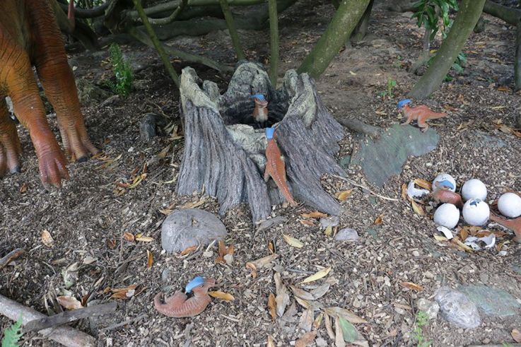 Les Dinosaures investissent le Zoo de Thoiry