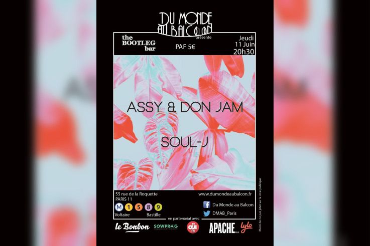 Concert Rap le 11 juin au Bootleg Bar Paris