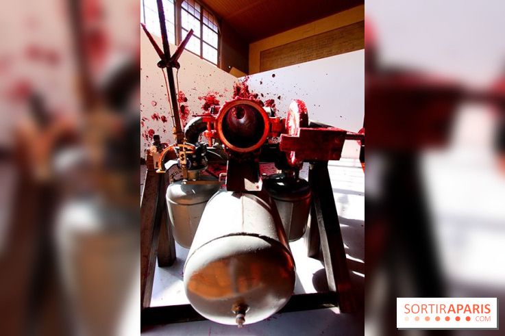 Shooting into the Corner  d'Anish Kapoor au Château de Versailles