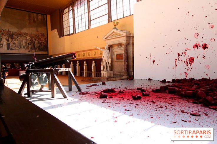 Shooting into the Corner  d'Anish Kapoor au Château de Versailles