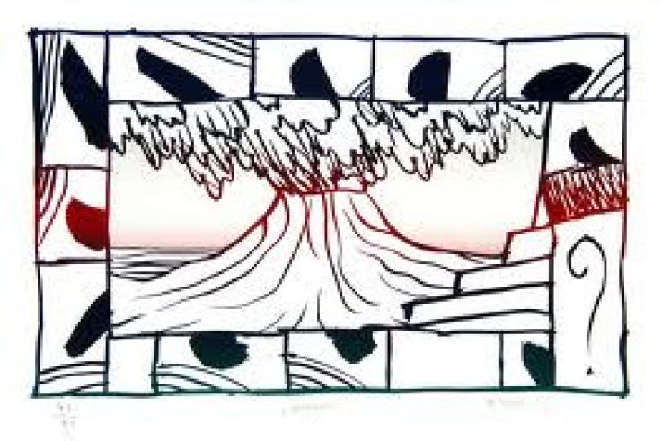 En permanence lithographies originales : ALECHINSKY