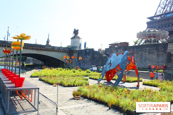 Petite Fleur Folie, le jardin éphémère sur les Berges