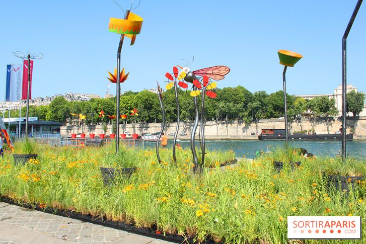 Petite Fleur Folie, le jardin éphémère sur les Berges