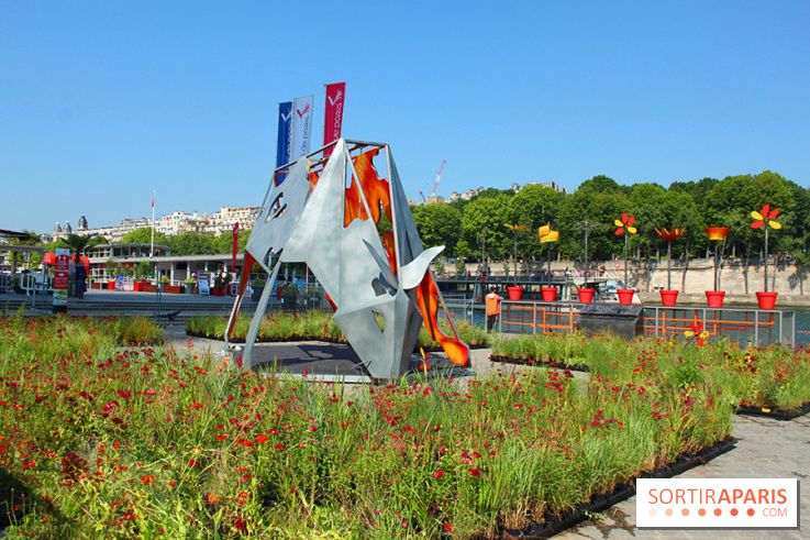 Petite Fleur Folie, le jardin éphémère sur les Berges