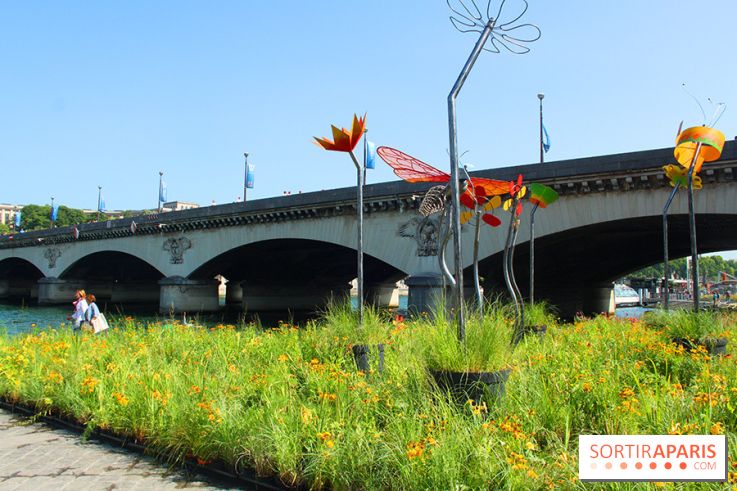 Petite Fleur Folie, le jardin éphémère sur les Berges
