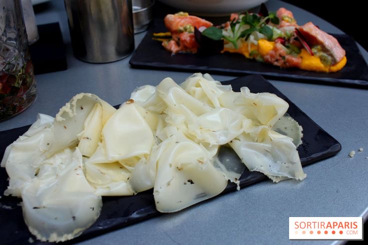 L-assiette de gouda à la truffe de la Petite Mangerie restaurant