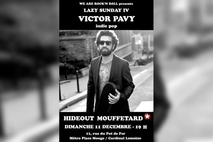 Lazy Sunday IV : Victor Pavy Live