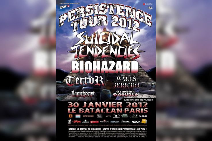 PERSISTENCE TOUR 2012