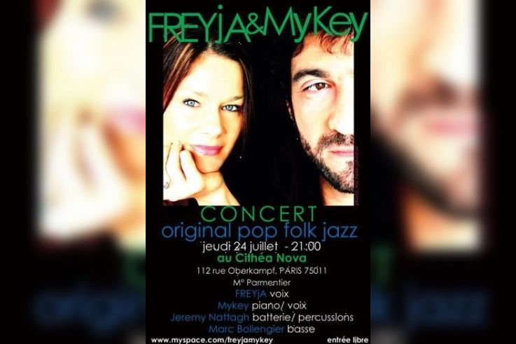Concert, Paris, Freyja et Mykey, Cithéa Nova