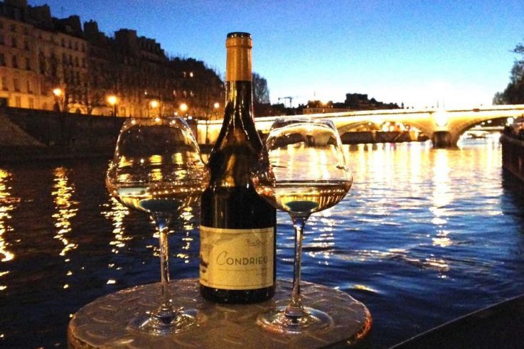 Mademoiselle Rose : cave à manger flottante