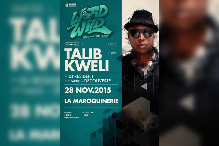 Talib Kweli + Guests [Word Wild] @La Maroquinerie - Sortiraparis.com