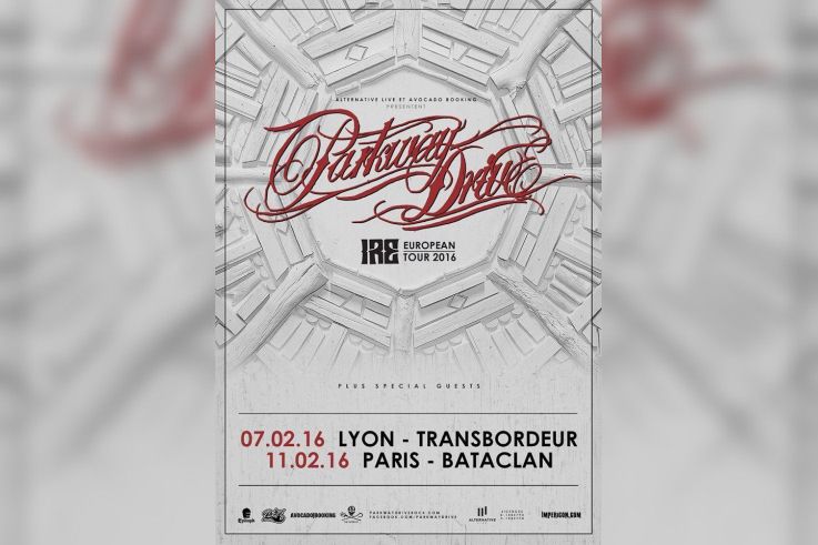PARKWAY DRIVE + GUESTS | 11.02.16 | Paris
