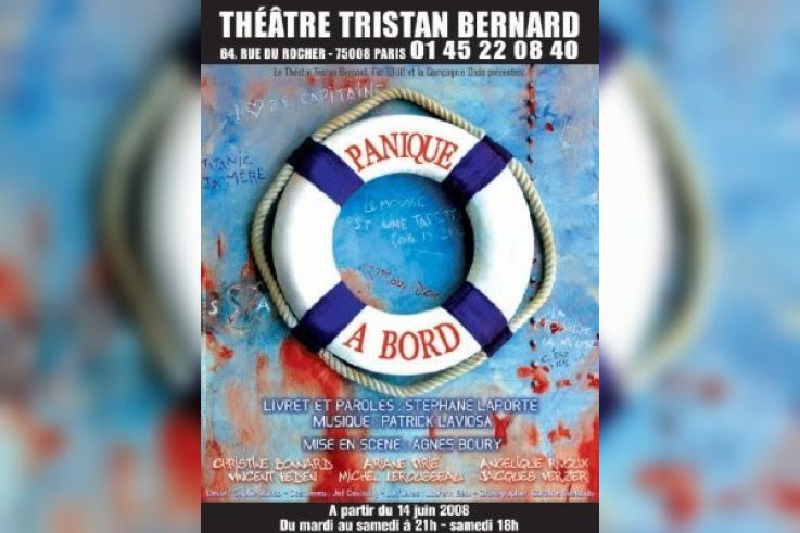 Spectacle, Théâtre, Paris, Panique à bord, Tristan Bernard