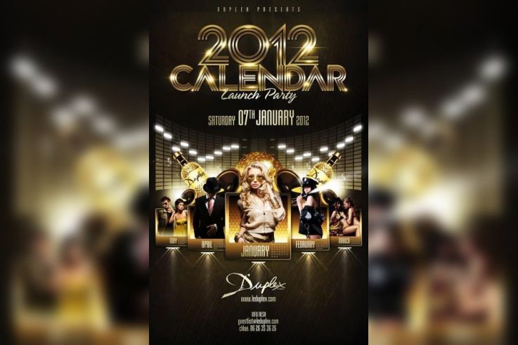 Le Calendrier 2012 du DUPLEX !