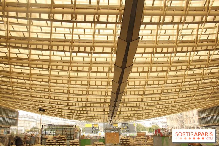 Le chantier des Halles en photos