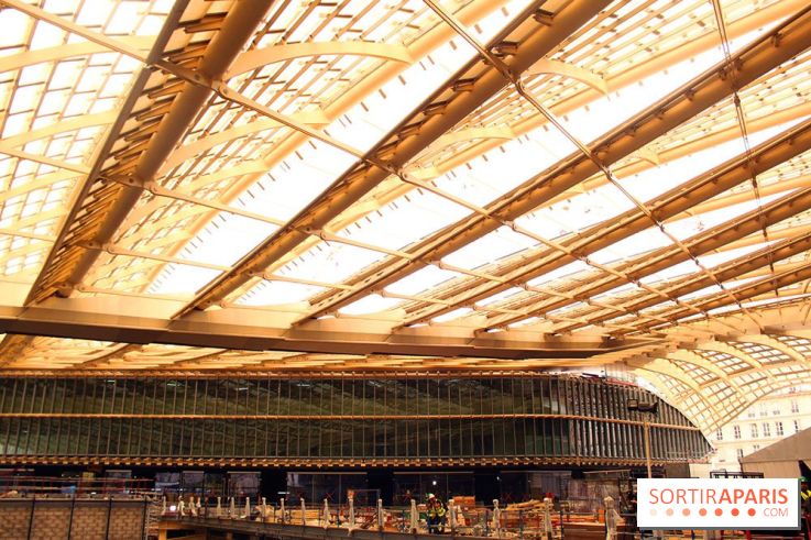 Le chantier des Halles en photos