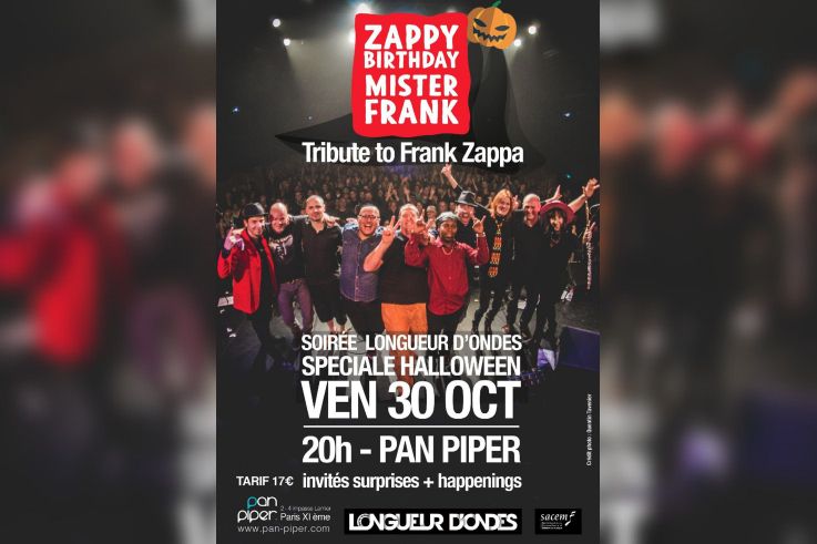 Zappy Birthday Mister Frank - Special Halloween