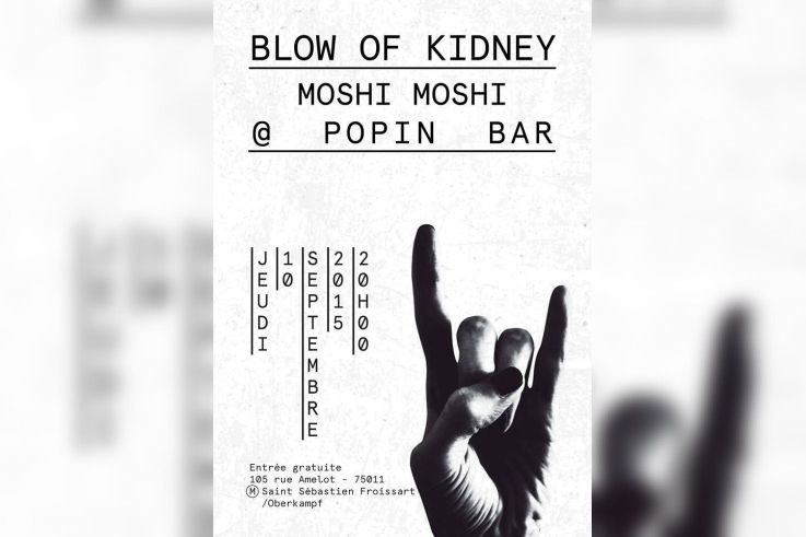 BLOW OF KIDNEY + Moshi Moshi