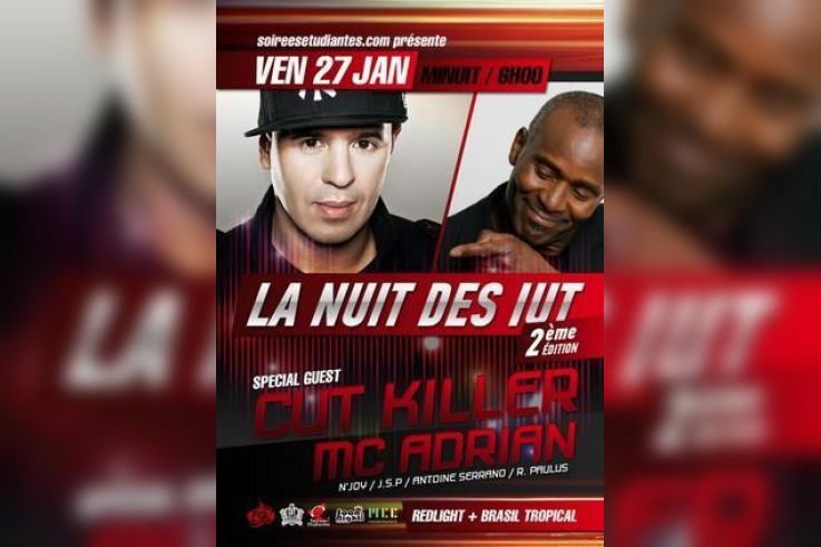 LA NUIT DES IUT - CUT KILLER  & MC Adrian (FG Radio)