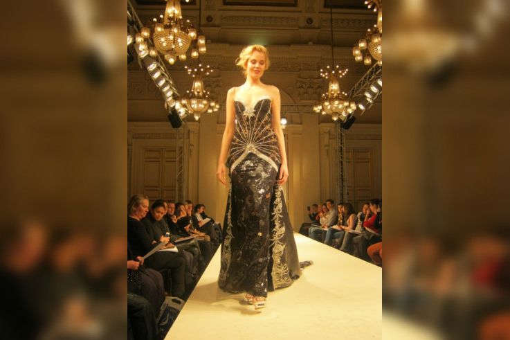 Salon du Mariage couture, Mariage au Salon 2012