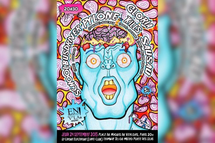 Schoolbusdriver + Pylône + Gloria Kills + Sausau